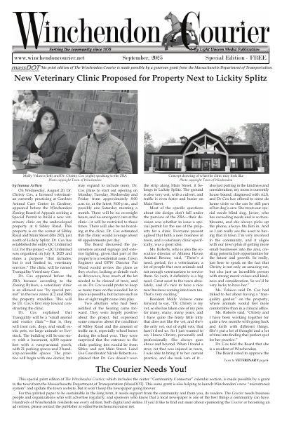 The front page, September 2025