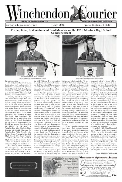The front page, July 2026